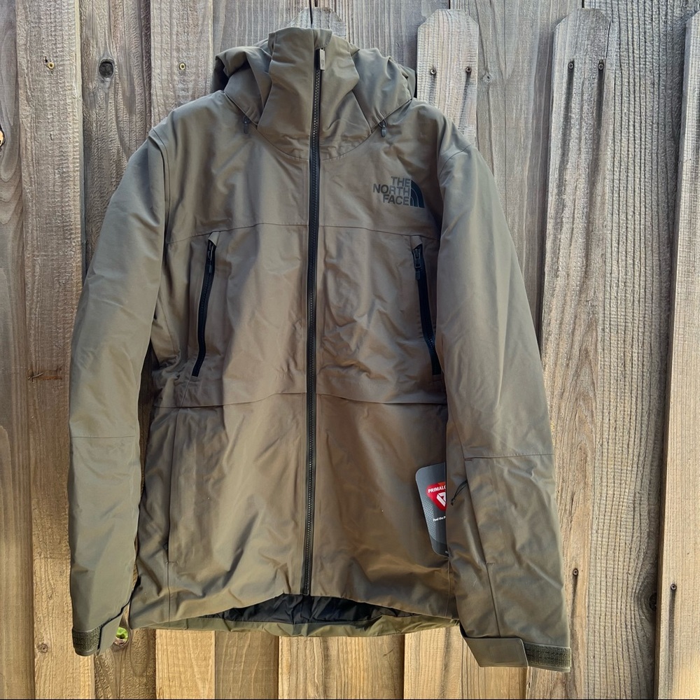 The North Face Olive Green Ski Jacket